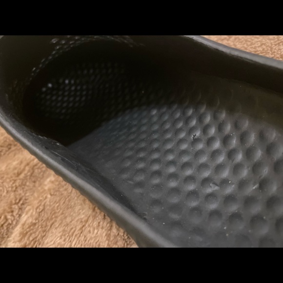 LIKE NEW SPORT Women’s black/white rubber mules Size 39 (8) - Picture 5 of 8